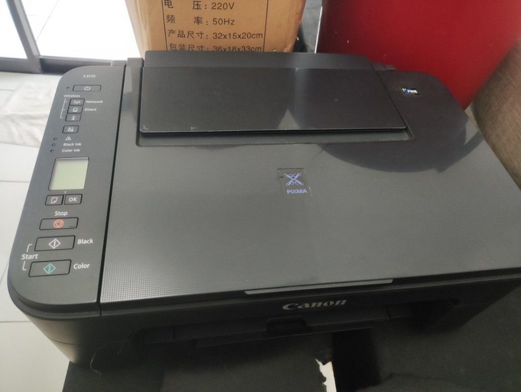 Where To Put Ink In Canon Printer 1024x769